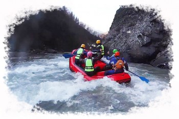 Extreme rafting on Adjaristskali