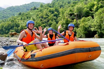 Rafting tour in Georgia. 10 days