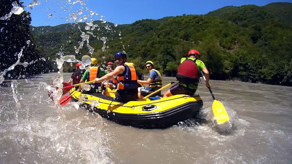 Rafting on the Rioni river. Tour from Batumi.
