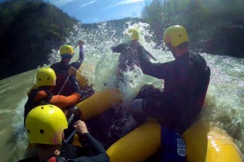 Rafting on the Rioni river, from Batumi