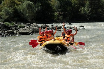 Rafting in Borjomi